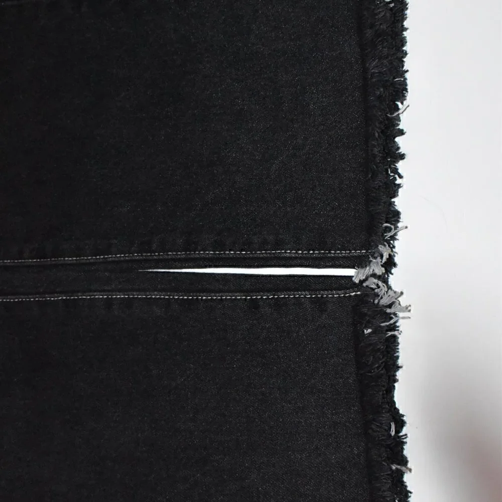 BP Be Responsible Ripped High Waist Mom Denim Jeans Vintage Black Size 28